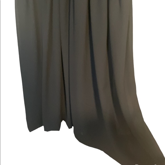 Vintage COCO Of California Black Ruffle Dress Sz 8 - Picture 5 of 9